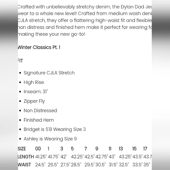 CJLA Dylan Dad Jeans - Picture 4 of 6